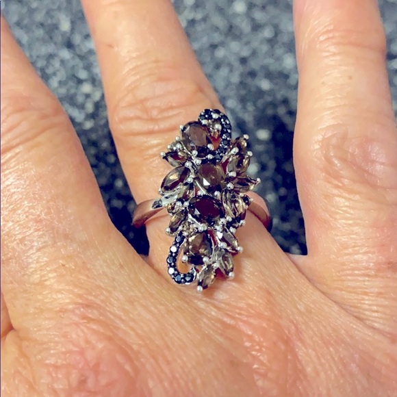 Brazilian Smoky Quartz with Black Spinel - Picture 3 of 16